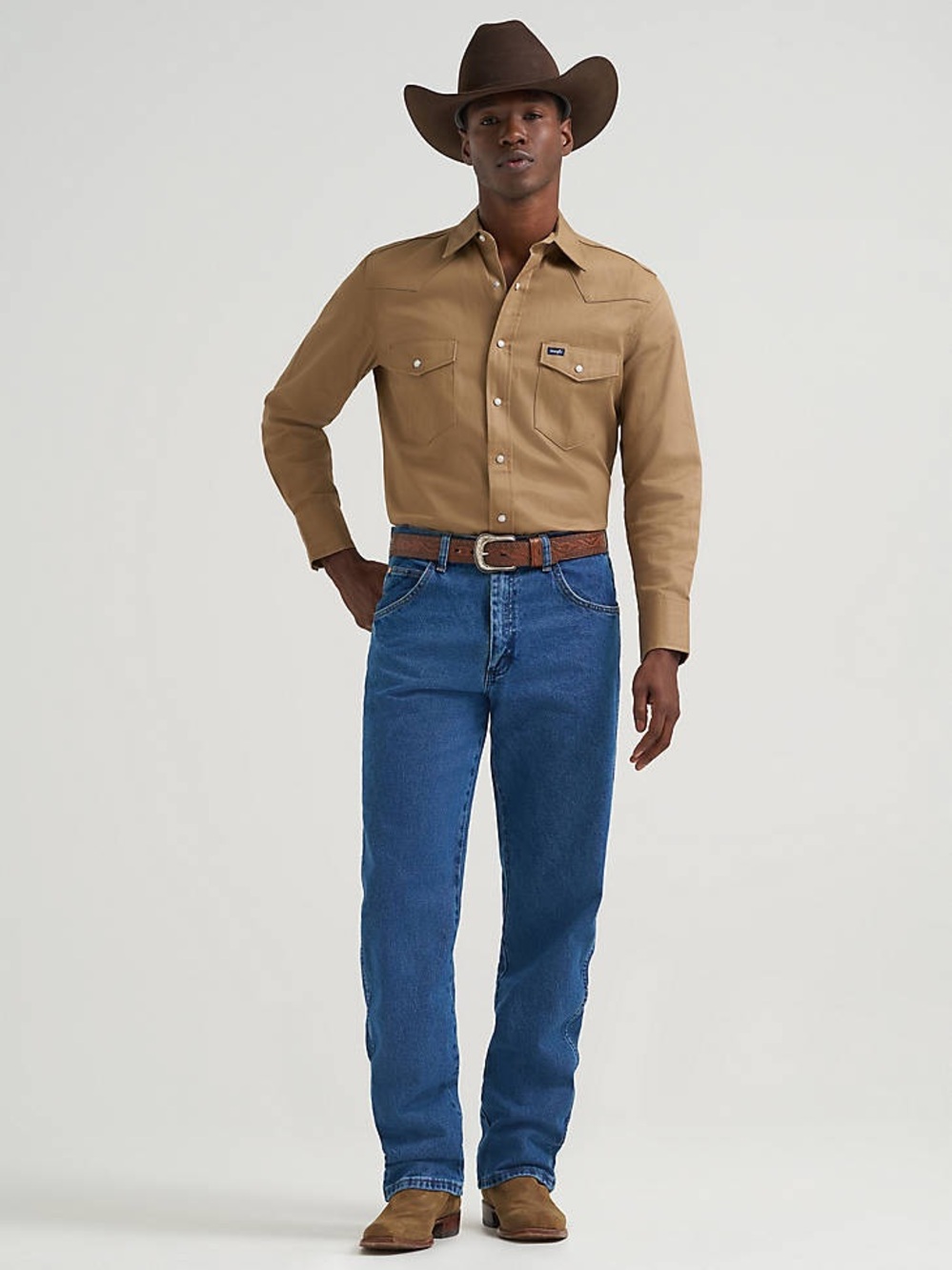 WRANGLER MENS COWBOY CUT RELAXED FIT JEAN | 42x30